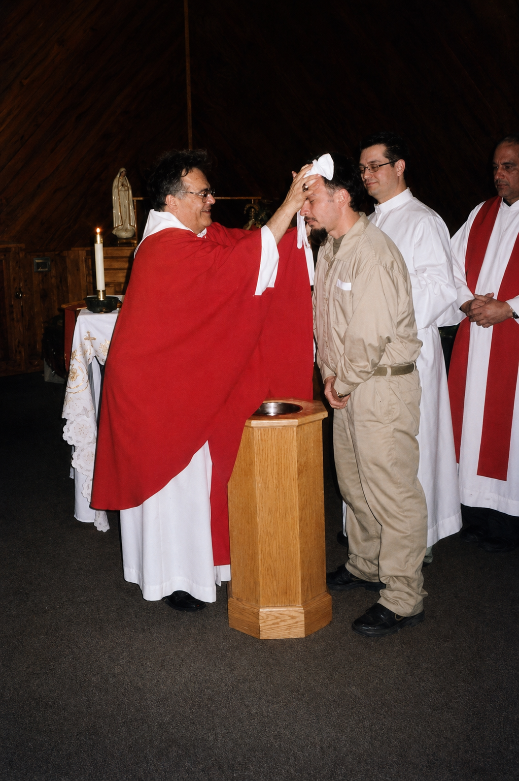 Confirmation ceremony